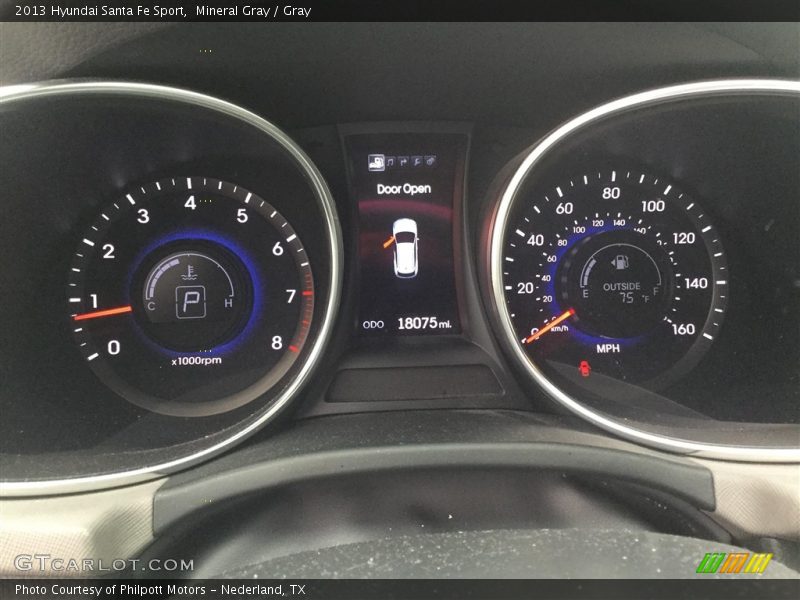 Mineral Gray / Gray 2013 Hyundai Santa Fe Sport