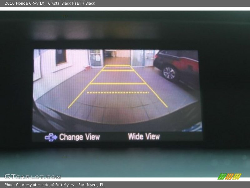 Crystal Black Pearl / Black 2016 Honda CR-V LX