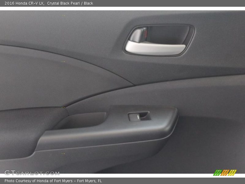 Crystal Black Pearl / Black 2016 Honda CR-V LX