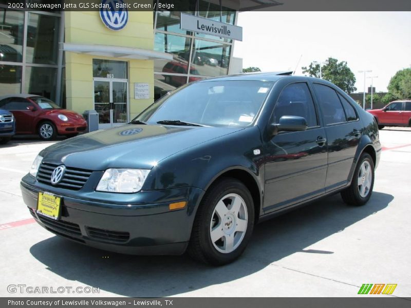 Baltic Green / Beige 2002 Volkswagen Jetta GLS Sedan