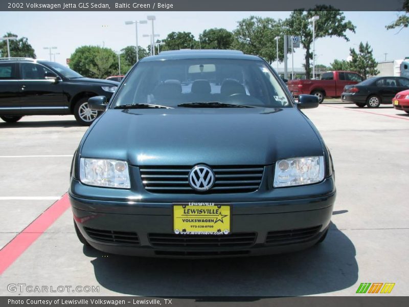 Baltic Green / Beige 2002 Volkswagen Jetta GLS Sedan