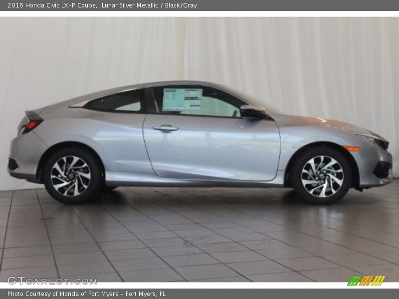  2016 Civic LX-P Coupe Lunar Silver Metallic