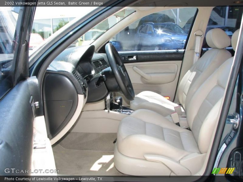 Baltic Green / Beige 2002 Volkswagen Jetta GLS Sedan