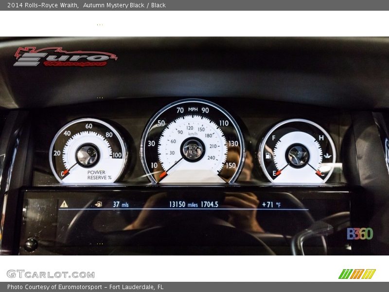Autumn Mystery Black / Black 2014 Rolls-Royce Wraith