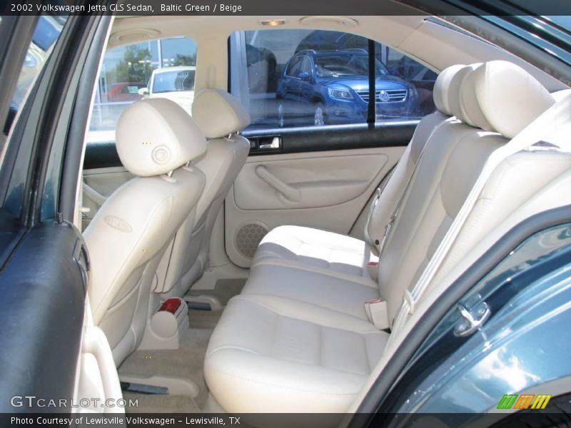 Baltic Green / Beige 2002 Volkswagen Jetta GLS Sedan