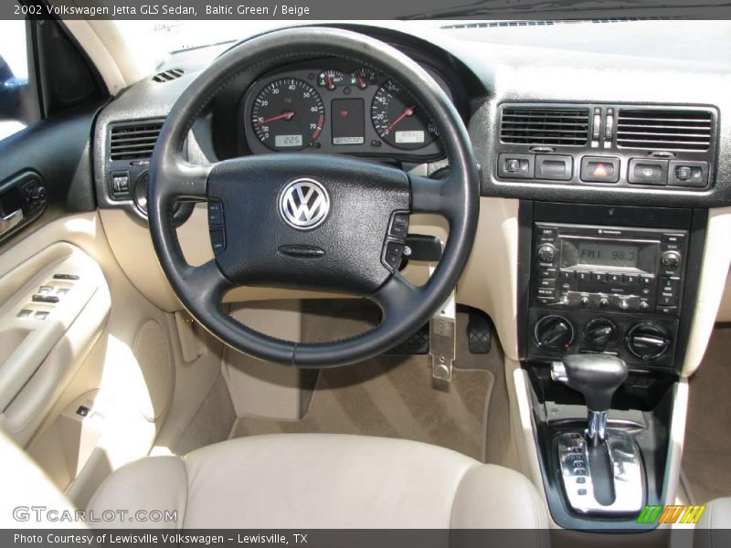 Baltic Green / Beige 2002 Volkswagen Jetta GLS Sedan