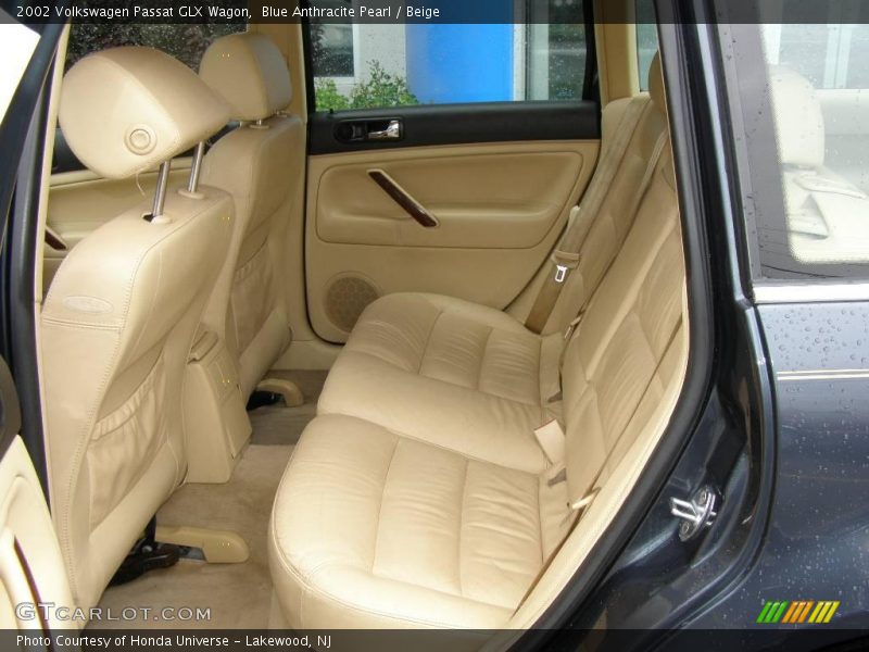 Blue Anthracite Pearl / Beige 2002 Volkswagen Passat GLX Wagon