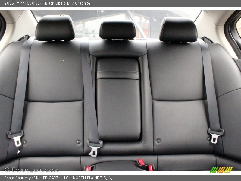 Black Obsidian / Graphite 2015 Infiniti Q50 3.7