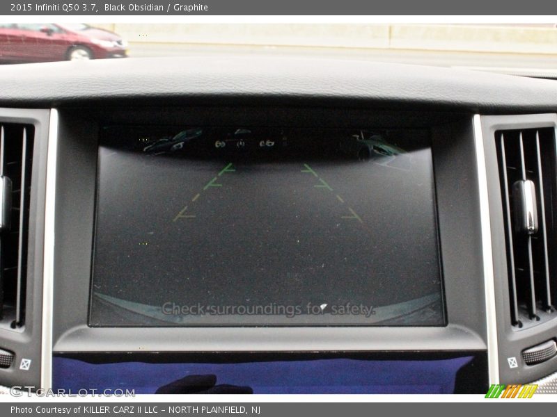 Black Obsidian / Graphite 2015 Infiniti Q50 3.7