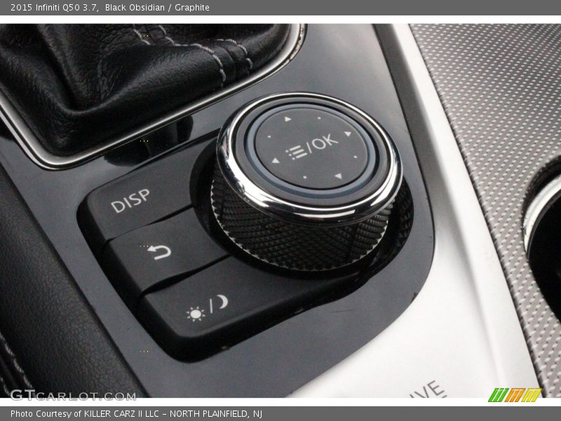 Black Obsidian / Graphite 2015 Infiniti Q50 3.7
