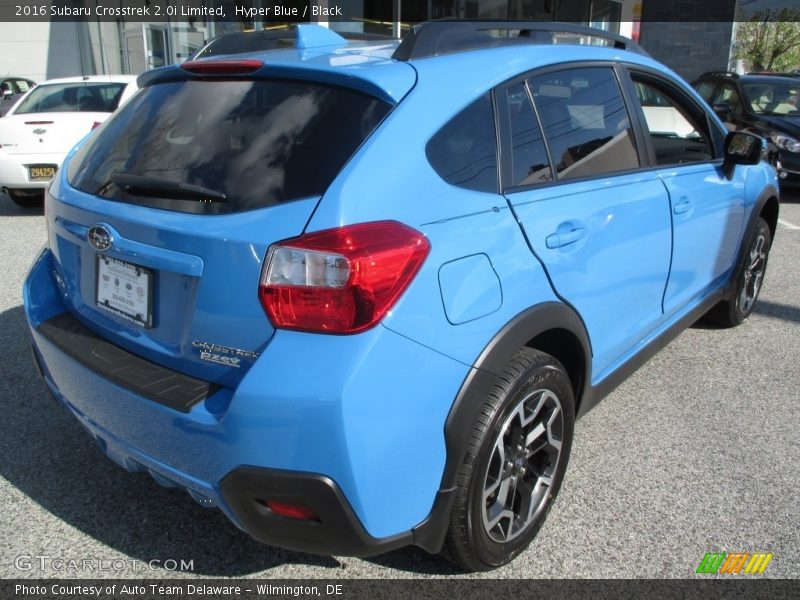 Hyper Blue / Black 2016 Subaru Crosstrek 2.0i Limited