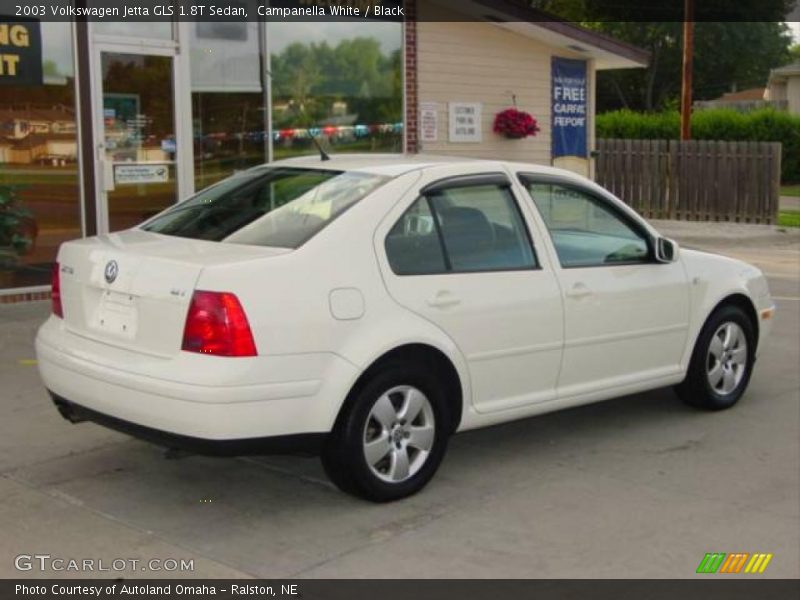 Campanella White / Black 2003 Volkswagen Jetta GLS 1.8T Sedan