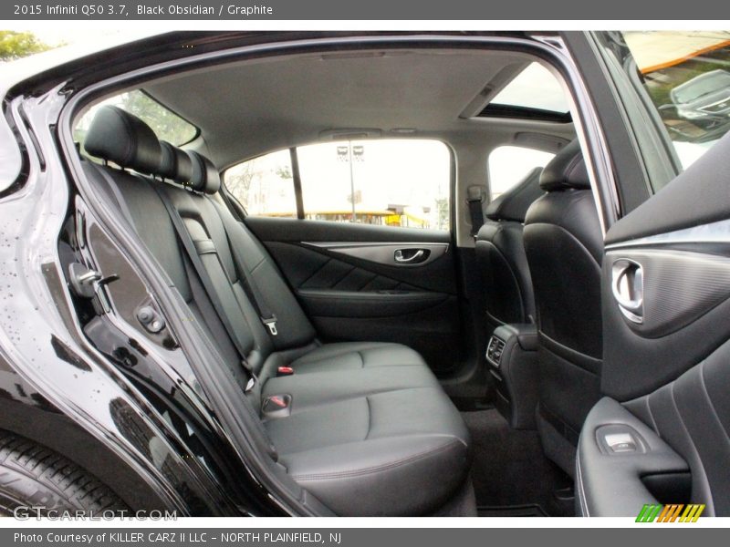 Black Obsidian / Graphite 2015 Infiniti Q50 3.7