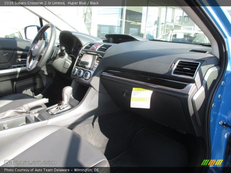 Hyper Blue / Black 2016 Subaru Crosstrek 2.0i Limited