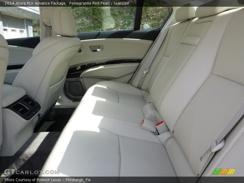 Pomegranite Red Pearl / Seacoast 2014 Acura RLX Advance Package