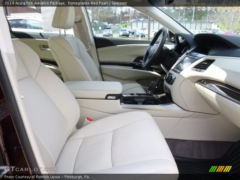 Pomegranite Red Pearl / Seacoast 2014 Acura RLX Advance Package