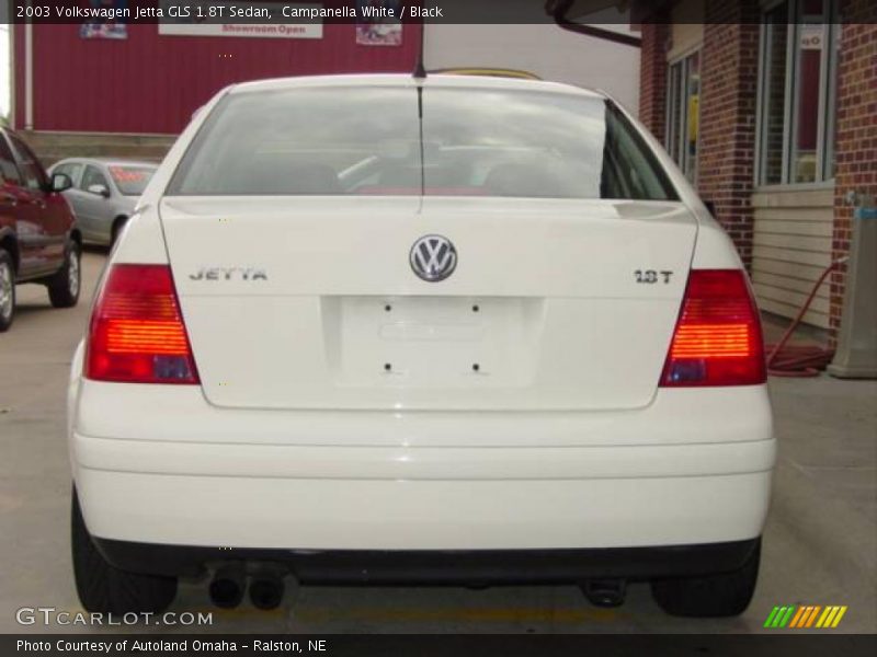 Campanella White / Black 2003 Volkswagen Jetta GLS 1.8T Sedan