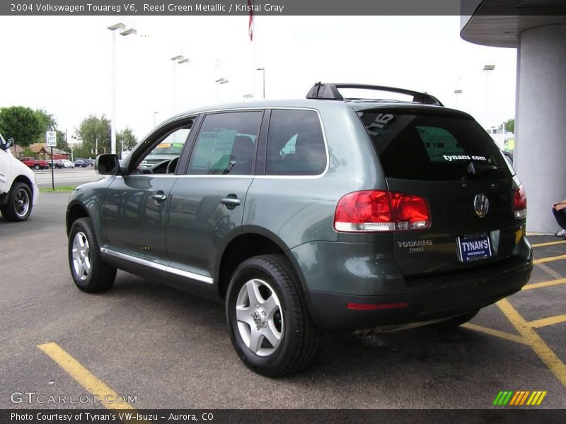 Reed Green Metallic / Kristal Gray 2004 Volkswagen Touareg V6