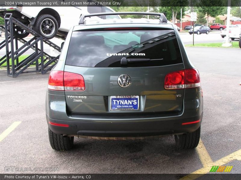 Reed Green Metallic / Kristal Gray 2004 Volkswagen Touareg V6