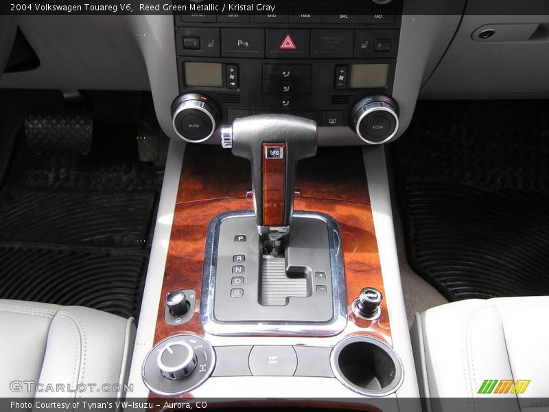 Reed Green Metallic / Kristal Gray 2004 Volkswagen Touareg V6