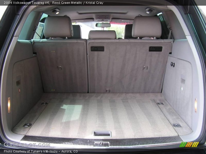 Reed Green Metallic / Kristal Gray 2004 Volkswagen Touareg V6