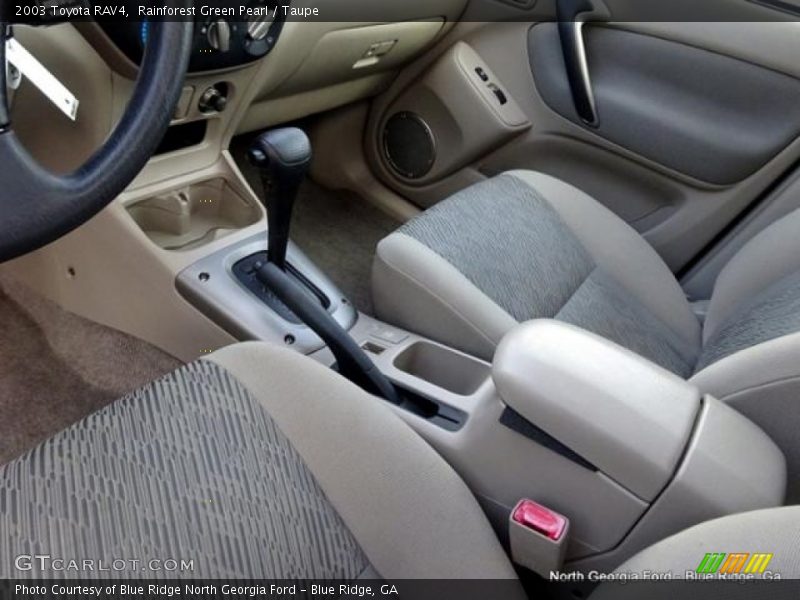 Rainforest Green Pearl / Taupe 2003 Toyota RAV4