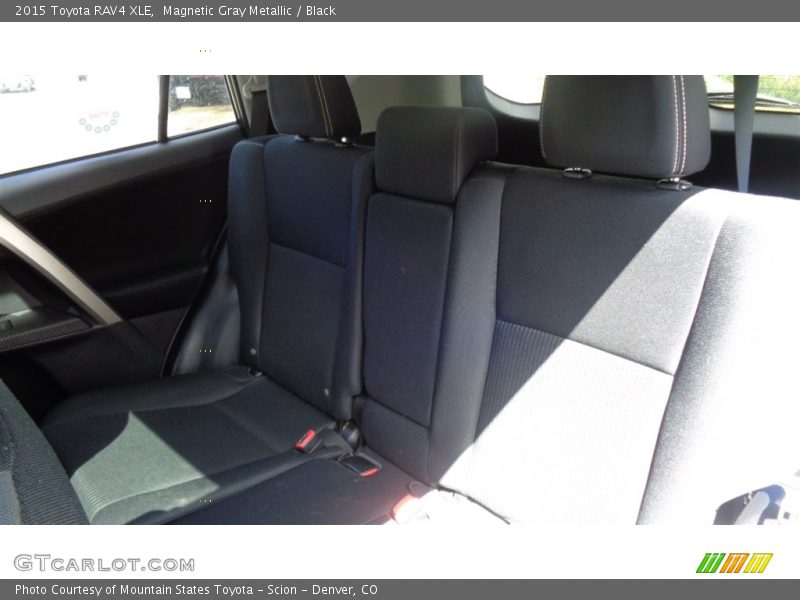 Magnetic Gray Metallic / Black 2015 Toyota RAV4 XLE