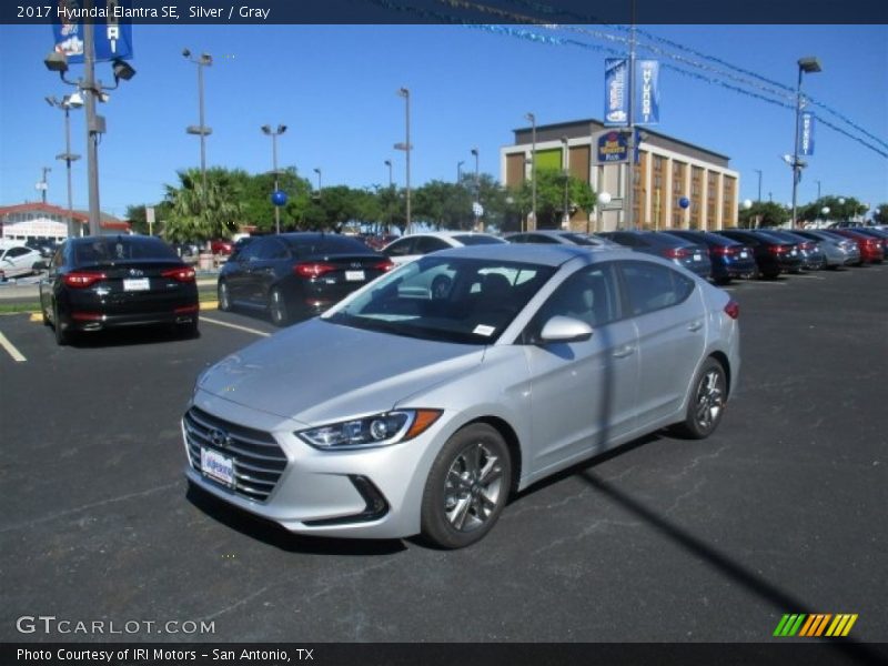 Silver / Gray 2017 Hyundai Elantra SE