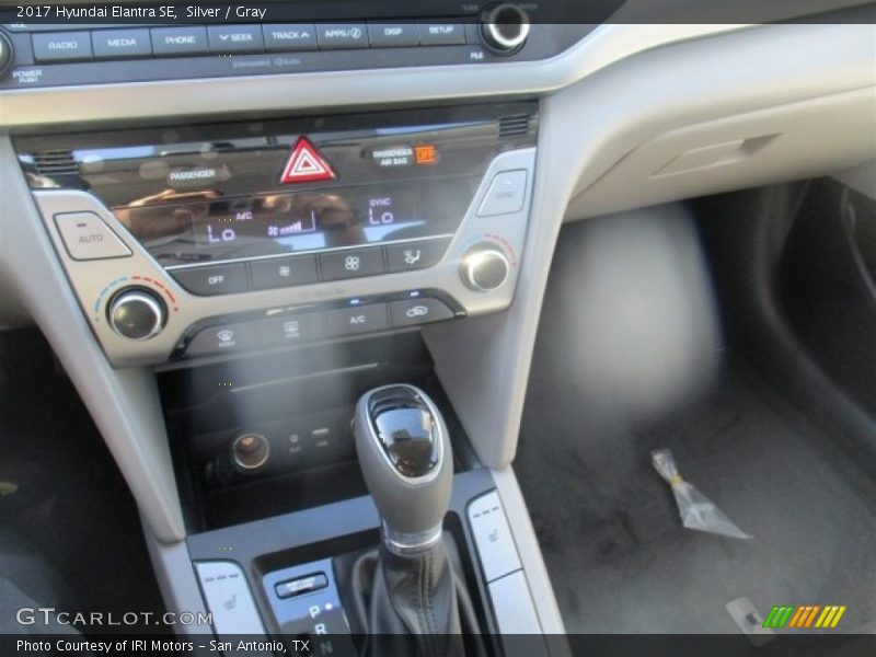 Silver / Gray 2017 Hyundai Elantra SE