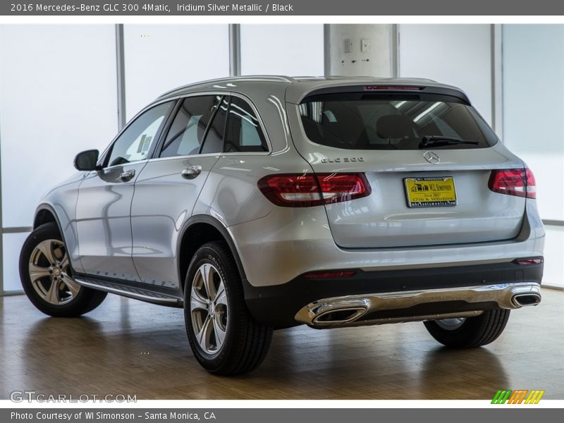 Iridium Silver Metallic / Black 2016 Mercedes-Benz GLC 300 4Matic