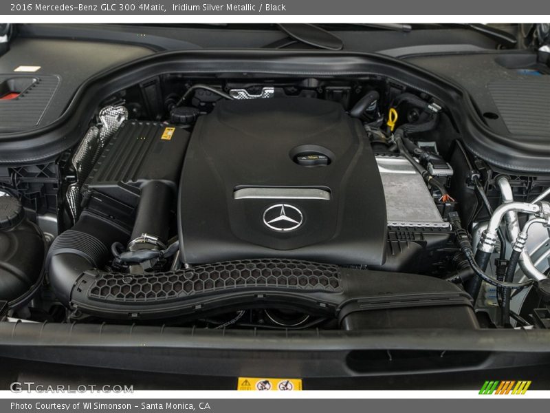 Iridium Silver Metallic / Black 2016 Mercedes-Benz GLC 300 4Matic