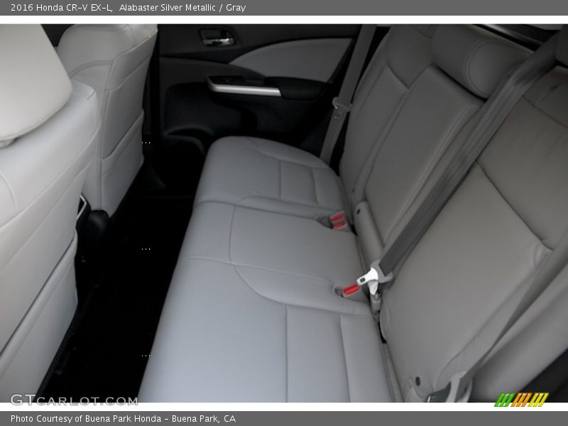 Alabaster Silver Metallic / Gray 2016 Honda CR-V EX-L