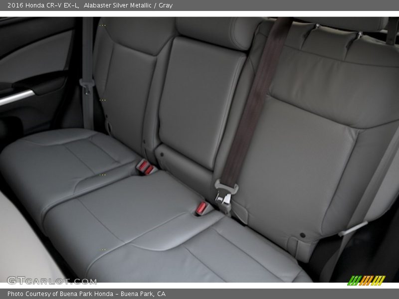 Alabaster Silver Metallic / Gray 2016 Honda CR-V EX-L