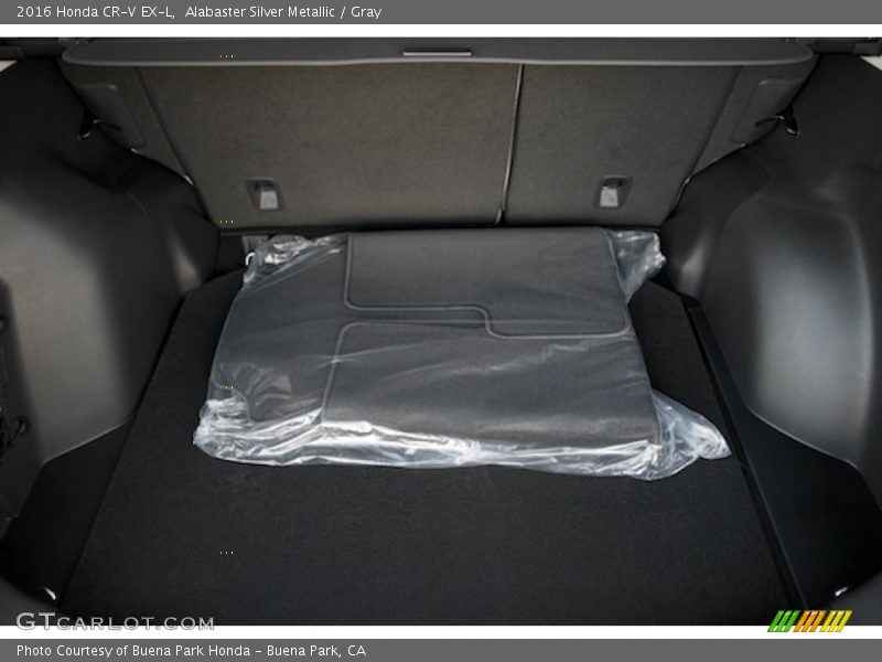 Alabaster Silver Metallic / Gray 2016 Honda CR-V EX-L