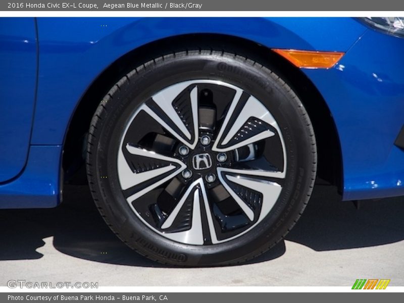  2016 Civic EX-L Coupe Wheel