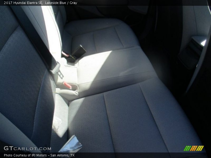 Lakeside Blue / Gray 2017 Hyundai Elantra SE