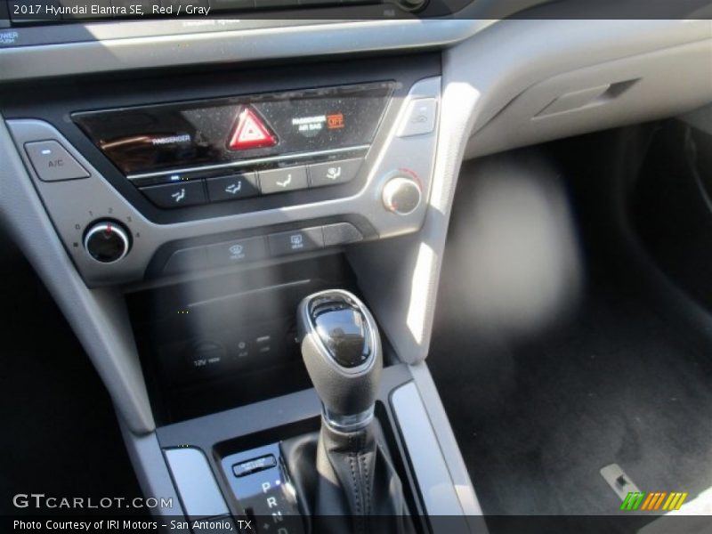 Red / Gray 2017 Hyundai Elantra SE