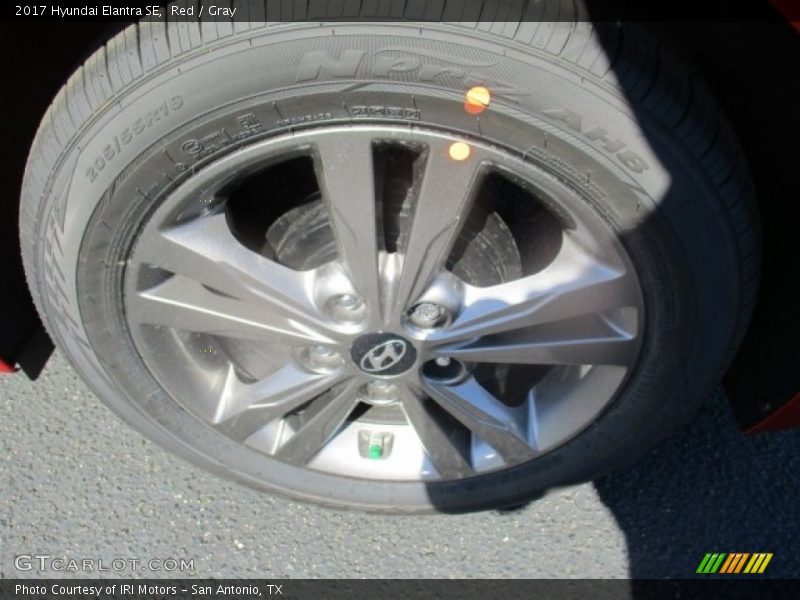Red / Gray 2017 Hyundai Elantra SE
