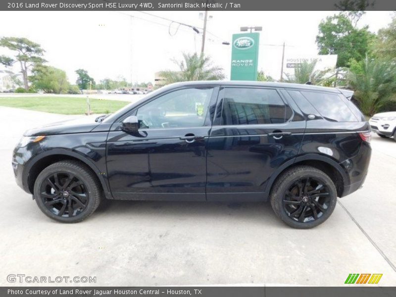 Santorini Black Metallic / Tan 2016 Land Rover Discovery Sport HSE Luxury 4WD