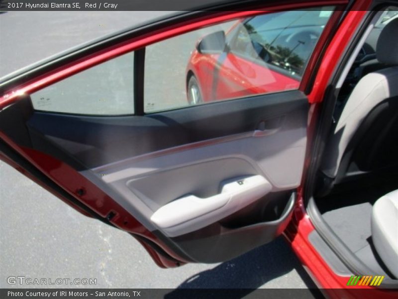 Red / Gray 2017 Hyundai Elantra SE