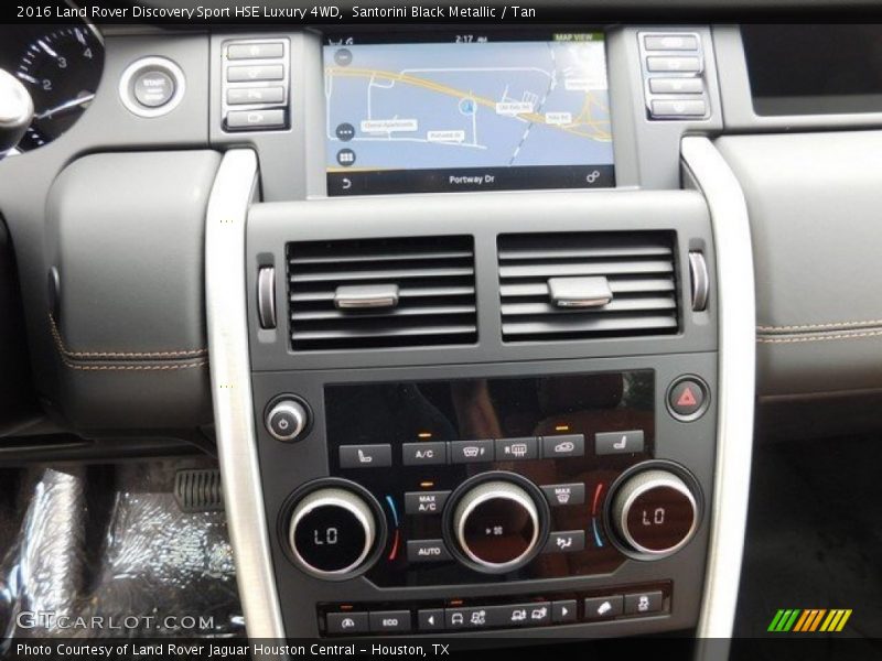 Santorini Black Metallic / Tan 2016 Land Rover Discovery Sport HSE Luxury 4WD