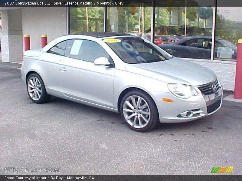 Silver Essence Metallic / Moonrock Grey 2007 Volkswagen Eos 3.2