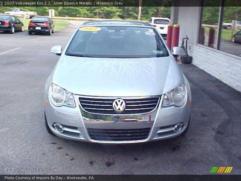 Silver Essence Metallic / Moonrock Grey 2007 Volkswagen Eos 3.2