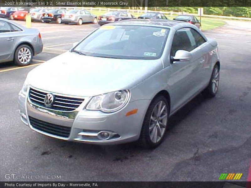 Silver Essence Metallic / Moonrock Grey 2007 Volkswagen Eos 3.2