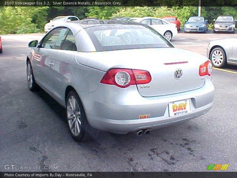 Silver Essence Metallic / Moonrock Grey 2007 Volkswagen Eos 3.2