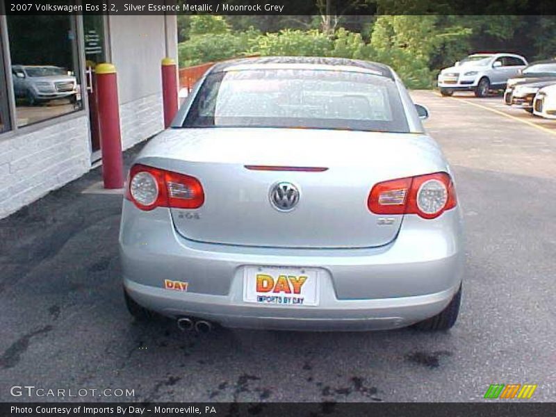 Silver Essence Metallic / Moonrock Grey 2007 Volkswagen Eos 3.2