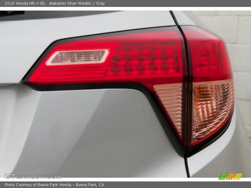Alabaster Silver Metallic / Gray 2016 Honda HR-V EX