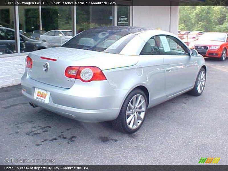 Silver Essence Metallic / Moonrock Grey 2007 Volkswagen Eos 3.2