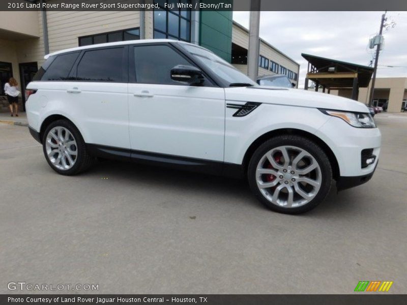 Fuji White / Ebony/Tan 2016 Land Rover Range Rover Sport Supercharged