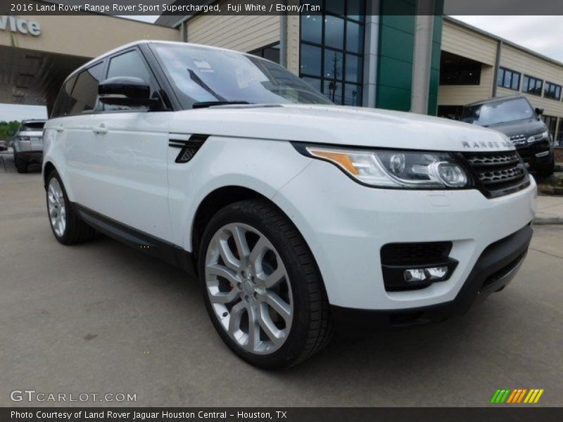 Fuji White / Ebony/Tan 2016 Land Rover Range Rover Sport Supercharged